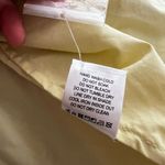 L'Academie Revolve Tory Button Down Poplin Shirt in Cornsilk Sz M Photo 4