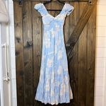 Free People Sundrenched Floral Tiered Puff Sleeve Maxi Dress Photo 5