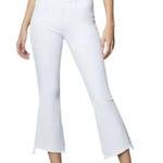 DL1961  Jeans‎ Womens 28 White Bridget Bootcut High Rise Instasculpt Crop Ripped Photo 0