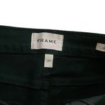 frame denim Frame le high straight size 27 green jeans cut raw hem Photo 1