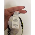 Billabong  Bikini Womens Medium Neon Yellow Leopard Print Triangle Top NWT Photo 3