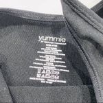 NWOT Yummie by Heather Thomson Ruby Scoop Neck Black Thong Bodysuit Photo 4