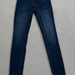 Old Navy  Jeans Womens 00 Mid Rise Super Skinny Dark Wash Denim Pants Stretch Photo 0