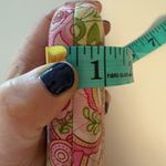 Vera Bradley Quilted Fabric Glasses Hard Case Petal Pink Green Floral VTG Photo 7