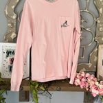 Champion University Of Alabama  Pink Tshirt Cotton Long Sleeve Tee Womens Small Photo 9