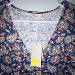 Boden USA Boden Women’s V-Neck Jersey Mini Dress Vintage Paisley Size 12P NWT Photo 5