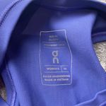 On Running Movement Crop Iris Purple XS Tank Top Workout Photo 1