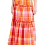 Nautica New
Women's Cotton Plaid-Print Ruffle-Trim Maxi Skirt Photo 2