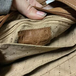 Hunt Club Brown Leather Saddle Bag – Adjustable Shoulder Strap & Inner Pocket Photo 10