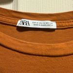 ZARA  Burnt Orange Casual Tee Dress Photo 1