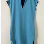 Betabrand  Reversible Travel Tunic Blue Small Wrinkle Free Moisture Wicking Photo 5