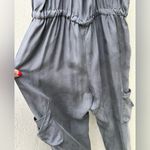 Cynthia Steffe Cynthia Steve gray silky jumpsuit size 2 Photo 5