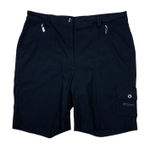 Jamie Sadock Black Golf Shorts Stretch Performance Zipper Pocket Activewear 12 Photo 0