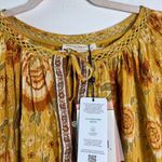 Spell & The Gypsy Mystic Tunic Dress Yellow Sunflower Boho Festival XS NWT Photo 6