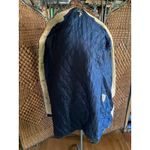 Size S//Vintage Y2K Denim Penny Lane Coat Faux Fur Trim Blue Photo 7