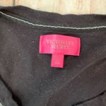 Victoria's Secret BW25  Romper Pajama Long Sleeve Striped Thermal Womens Medium Photo 7