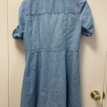 Madewell  Extra Small Denim Chambray Light Blue Wrap dress $49 Photo 6