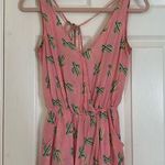 Wet Seal Pink Cactus Print Romper Photo 0