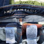 American Eagle Womens Jeans High Rise Jegging Distressed Blue Denim 6 Long Photo 8