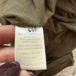 Cuyana  Drape Back Slit Sage Green Pima Cotton Sustainable T-shirt Dress Sz S/M Photo 7