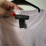 Bloomingdale’s The Men’s Store Lavender Cotton Sweater MEDIUM Purple Photo 3