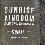 Sunrise Kingdom Zip up Hoodie Black Photo 3