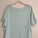 Old Navy NWT  Linen Blend Lace Sleeves Lightweight Top, Size 1X Photo 6