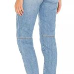 Jonathan Simkhai Standard Henley tie waist high rise jeans in Zuma light size 27 Photo 14