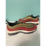 Nike  Air Max 97 "Gold Sequin" Red Black‎ Women's Size 7.5 Red S-308 Photo 4