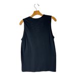 NakedCashmere Tank Top Women Small Black Cotton V Neck Sleeveless Preppy Gothic Photo 1