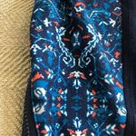 Zobha Z by  Blue Leggings Print Panel Zippers S 4 6 Photo 11