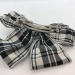 Bow Hair Barrette Watch Plaid Black White Hair Accessory Photo 6