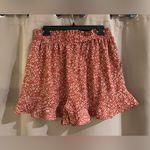 Source Unknown Women's BTFBM Red Floral Shorts Photo 1