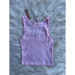 SKIMS Cotton Rib Tank Cherry Blossom Size Large Photo 5