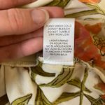 Moodie Floral Smocked Blouse‎ Womens Size XS Cottage Core Cream Pink Photo 9