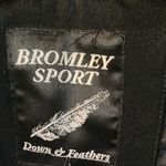 Bromley sport Hooded downfill Feather black Heavy Winter Snow coat parka jacket Photo 7