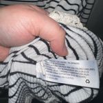 Xhilaration Xhiliration Scoopneck Lace Long-Sleeve Striped Top with Low-Back Tie Photo 3