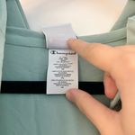 Champion Women's Court Jacket, Moisture-Wicking, C Logo in Sheer Water Teal 2X Photo 10