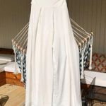 Catherine Malandrino Cream Wide Leg Pants 2 Photo 3