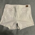 American Eagle  Outfitters Women's White Denim Shorts size 12 Photo 4