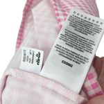 Ellesse Fonti Dress Mini Open Strappy Back Gingham Pink White Size US 10 Photo 14