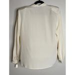 Vintage Womens Size 12 Carole Little Saint‎ Tropez West Cream Blouse Silk NEW Photo 1