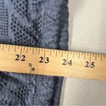 Anthropologie Saturday Sunday Blue Crochet Sweatshirt Womens S Casual Cinched Photo 3