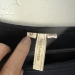 American Eagle Western Rodeo Shirt M Black Long Sleeve Rhinestone Cowgirl Western Grunge Photo 2