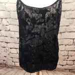 LPA The Label Top 17 Black Sequin Tank Top Photo 2
