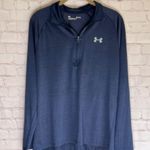 Under Armour Under‎ Armour Navy Quarter-Zip Athletic Pullover Woman’s Size Medium Photo 0
