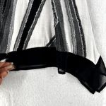 Vera Wang Simply Vera  Womens Tops Size M Inside Out Chiffon Trim‎ Tank Photo 4