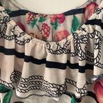 Cute Fruity Summer Top Blue Size M Photo 1