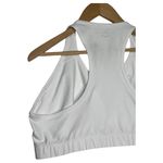 Beyond Yoga  Sports Bra Top Womens 4X Workout V Neck Stretch Racerback White Photo 7