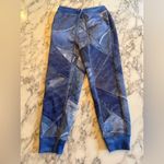 Cynthia Rowley EUC  DIXIE DENIM PRINTED SWEATPANTS - DENIM Sz XS Photo 3